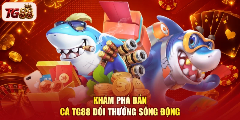 Khám phá bắn cá TG88 đổi thưởng sống động